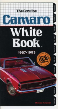 Camaro White Book 1967-1993